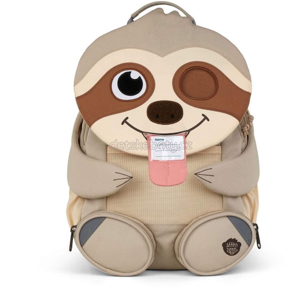 Dětský batoh do školky Affenzahn Large Friend - Sloth- special edition - náhled 2