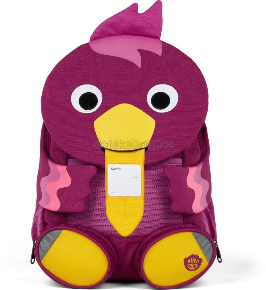 Dětský batoh do školky Affenzahn Large Friend Bird - purple - náhled 4