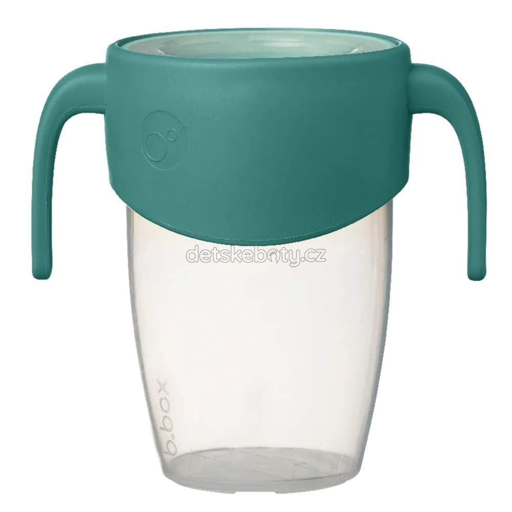 b.box 200107 360° netekoucí učící hrneček 250 ml - emerald forest - náhled 2