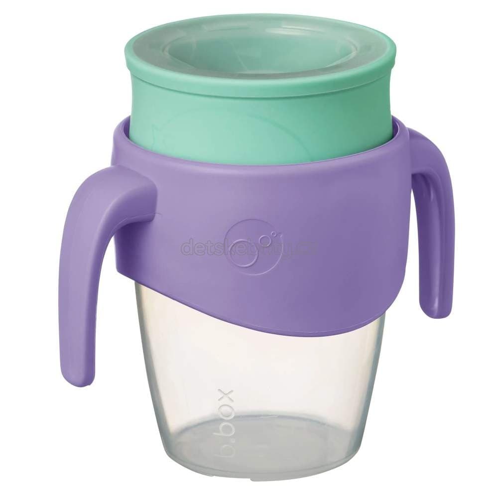 b.box 200103 360° netekoucí učící hrneček 250 ml - lilac pop - náhled 2