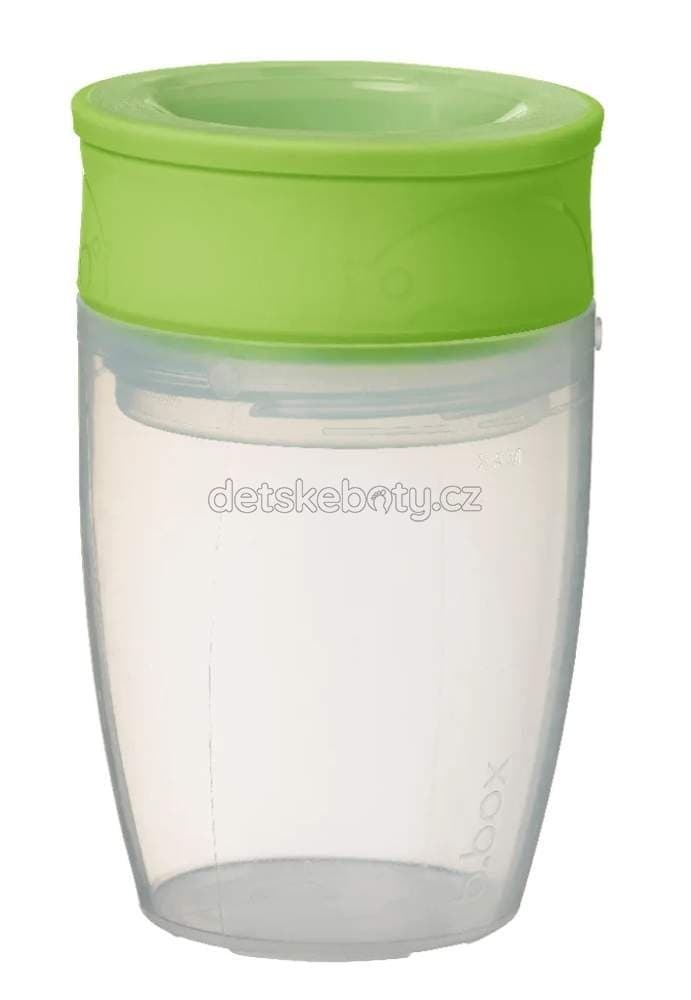 b.box 200133 360° netekoucí učící hrneček 250 ml - modrý/zelený - náhled 3