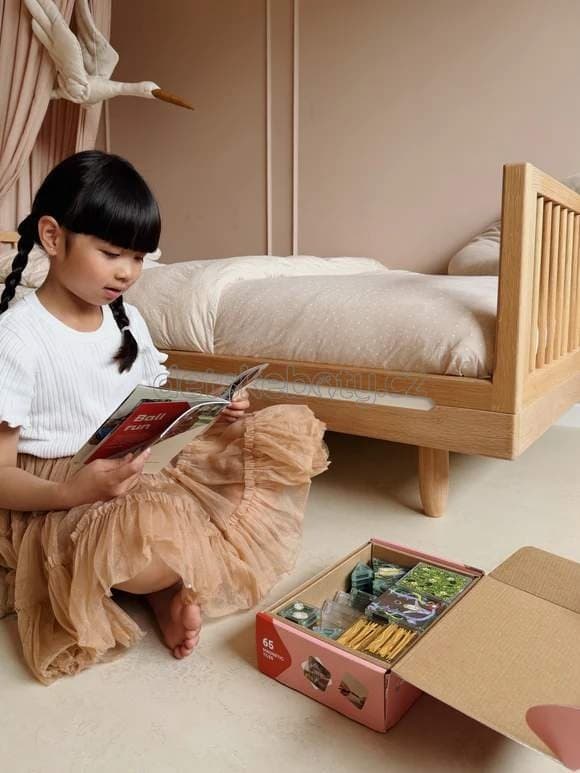 Cleverclixx Magnetická stavebnice Kouzelný les Pastel 65 ks - náhled 4