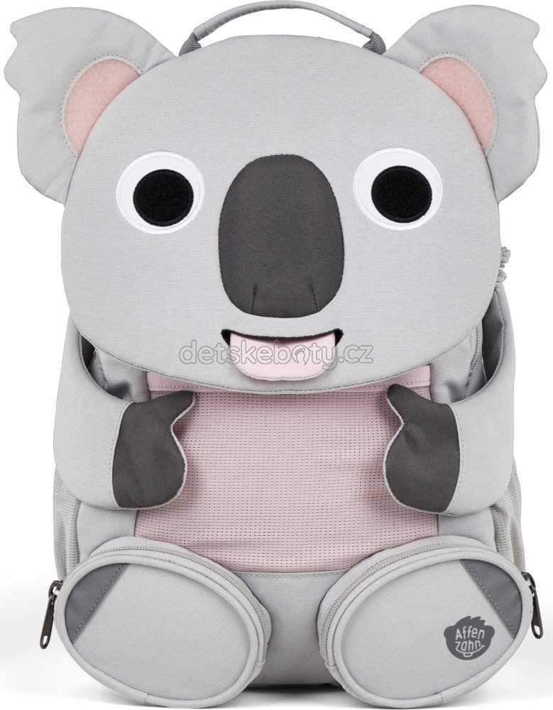 Dětský batoh do školky Affenzahn Large Friend Koala - grey